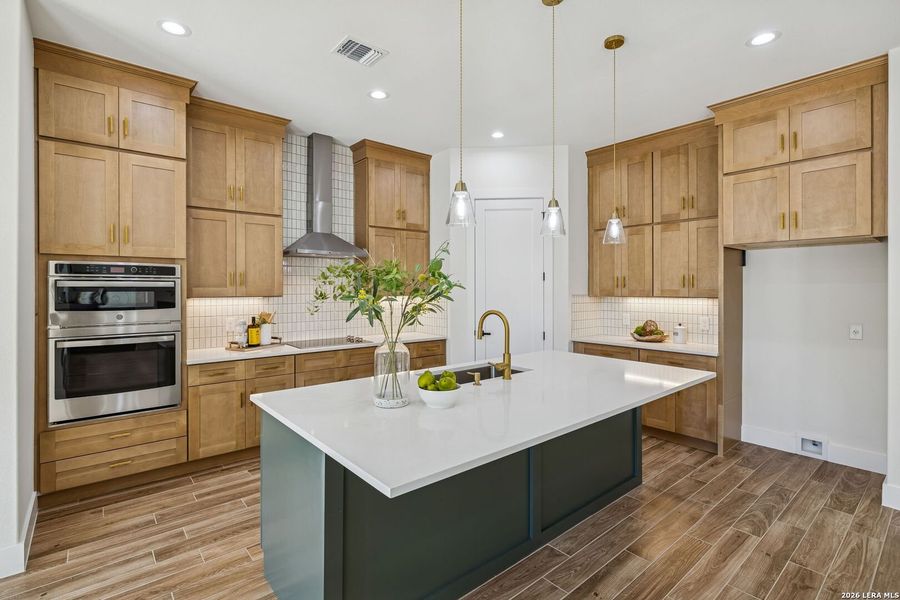 Furnished interior view inside a new home in , Spring Branch (Image 18).