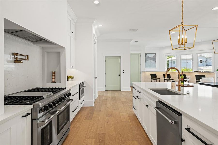 Furnished interior view inside a new home in , Tampa (Image 11). Furnished interior view inside a new home in , Tampa (Image 11).