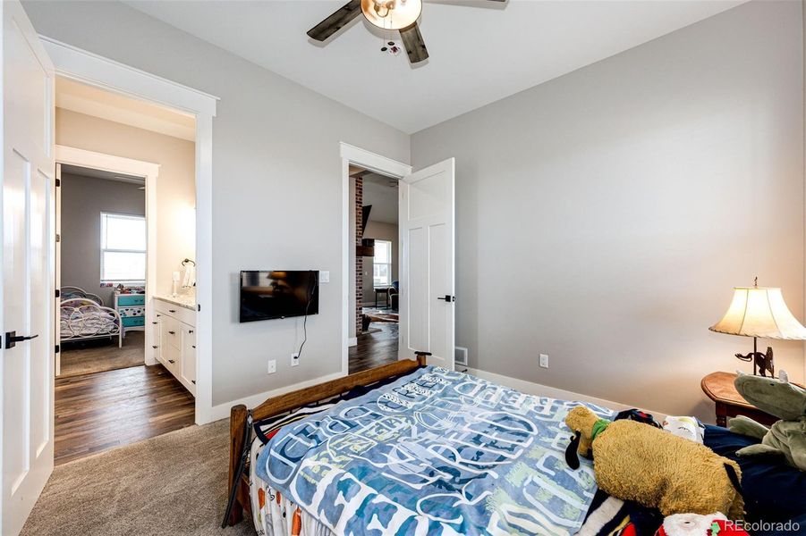 Furnished interior view inside a new home in , Peyton (Image 5).