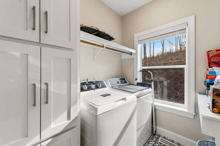 Furnished interior view inside a new home in , Talking Rock (Image 54).