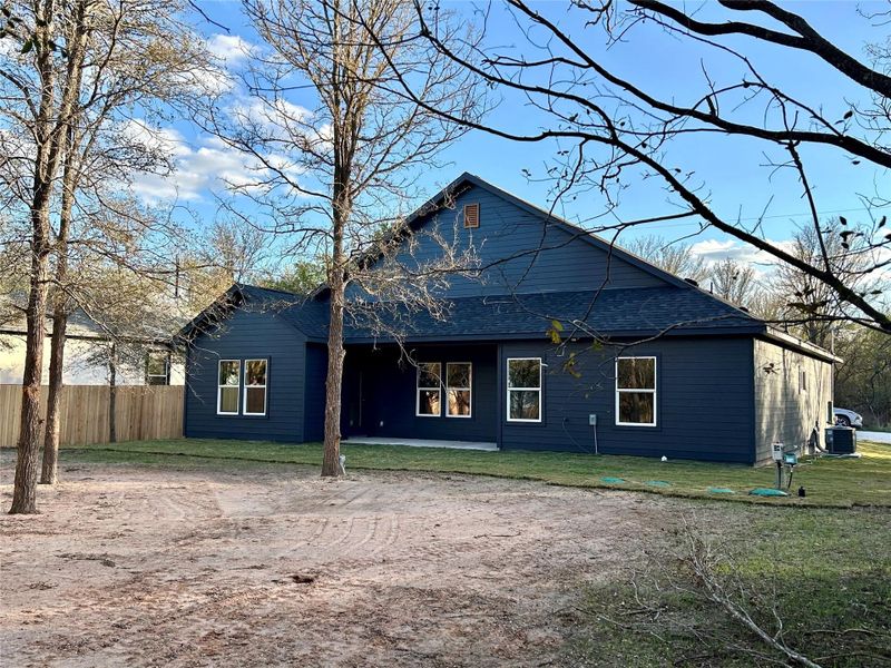 Exterior details and patio area of a home in , Bastrop (Image 3).