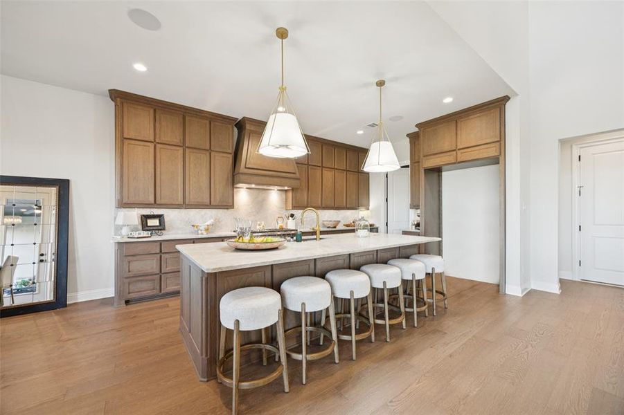 Furnished interior view inside a new home in , Frisco (Image 11).