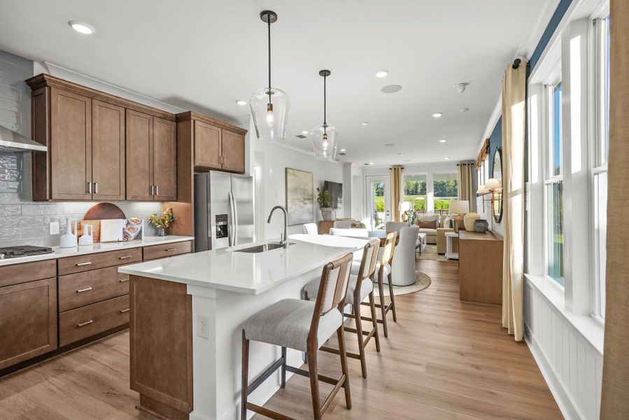 Representative furnished interior of a home built from the Hallmark by Del Webb in Del Webb Carolina Ridge, Midland (Image 48).