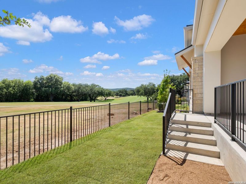 Exterior details and patio area of a home in , San Antonio (Image 27).