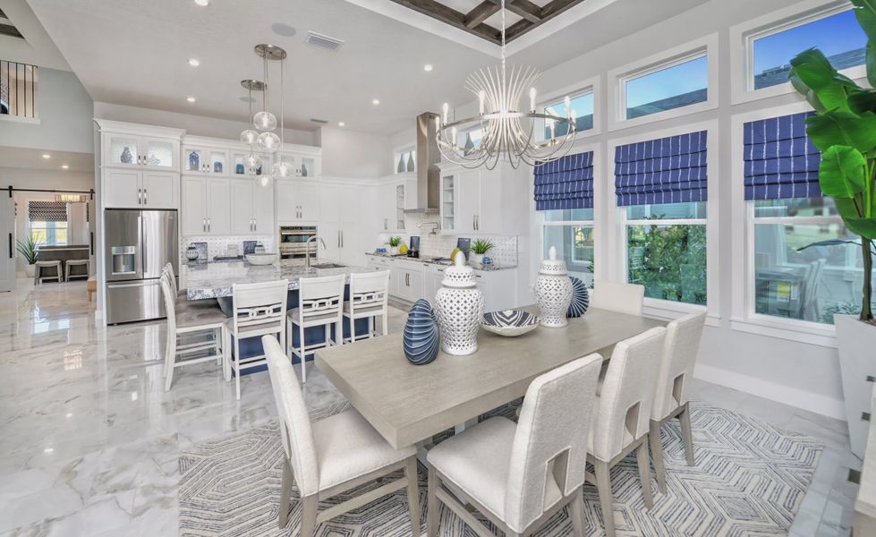 Furnished interior view inside a new home in Laureate Park, Orlando (Image 31).