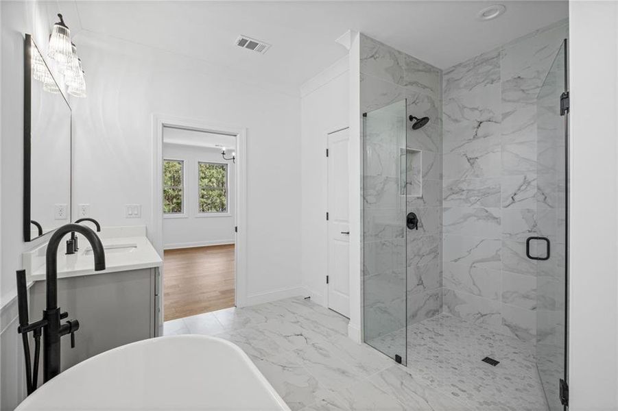 Furnished interior view inside a new home in , Canton (Image 14). Furnished interior view inside a new home in , Canton (Image 14).