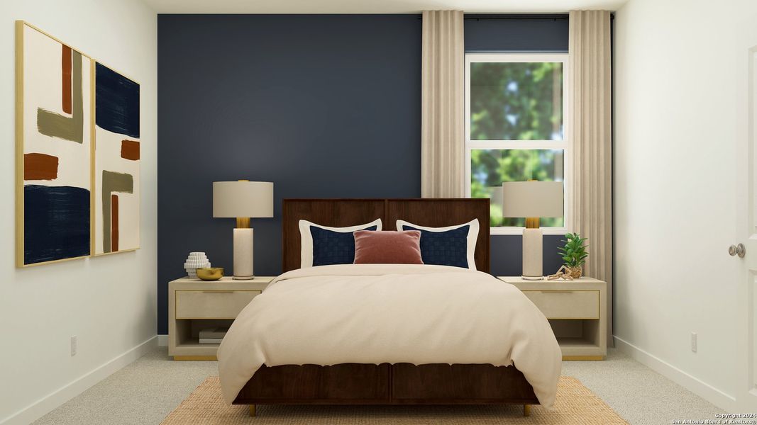 Furnished interior view inside a new home in Royal Oak: Classic Collection, Corpus Christi (Image 7).