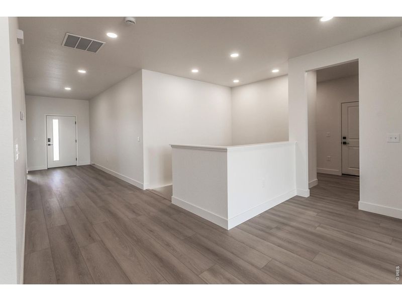 Spacious, unfurnished interior of a new home in Prairie Song Story Collection - Single Family Homes, Windsor (Image 37).