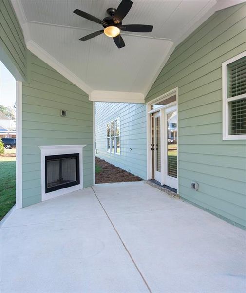 Exterior details and patio area of a home in , Loganville (Image 3). Exterior details and patio area of a home in , Loganville (Image 3).