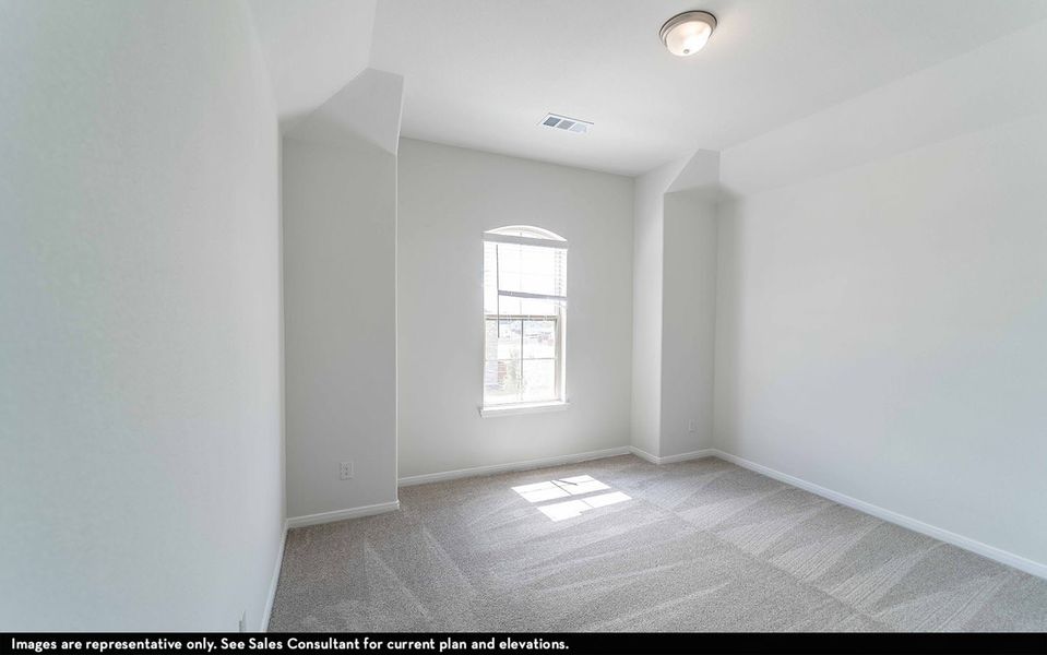 Representative unfurnished interior of a home built from the Palmer by CastleRock Communities in Solterra, Mesquite (Image 12). Representative unfurnished interior of a home built from the Palmer by CastleRock Communities in Solterra, Mesquite (Image 12).