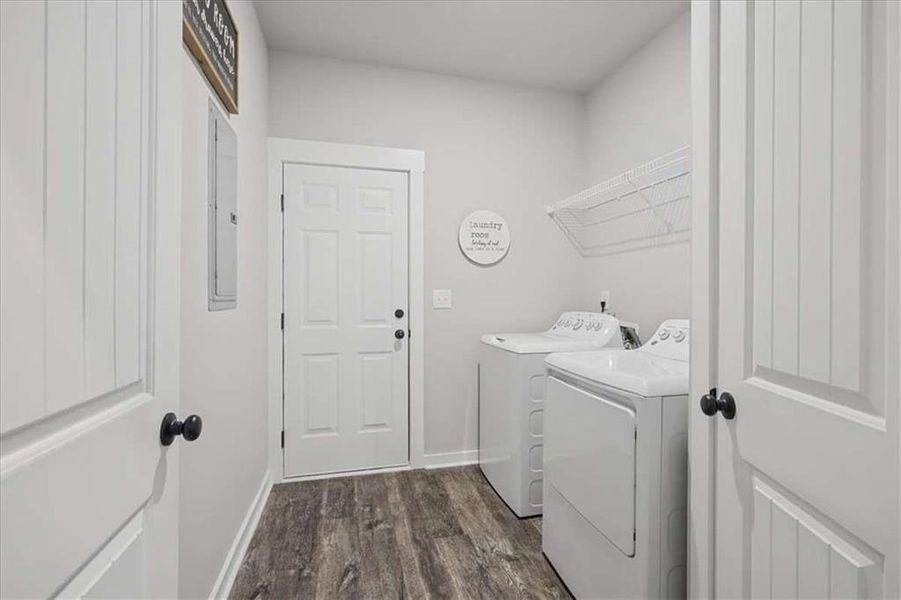 Furnished interior view inside a new home in , Tallapoosa (Image 36).