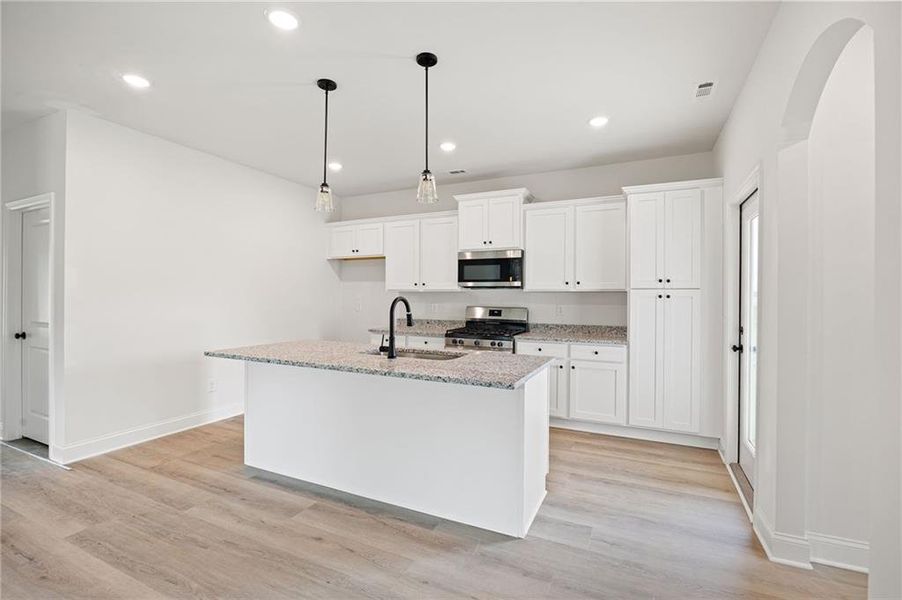 Furnished interior view inside a new home in , Carrollton (Image 12).