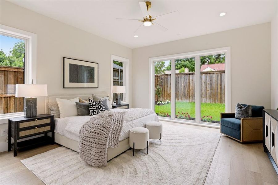 Furnished interior view inside a new home in , Dallas (Image 9). Furnished interior view inside a new home in , Dallas (Image 9).