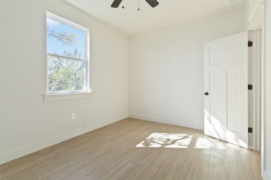 Bedroom #2 without virtual staging on second level Bedroom #2 without virtual staging on second level