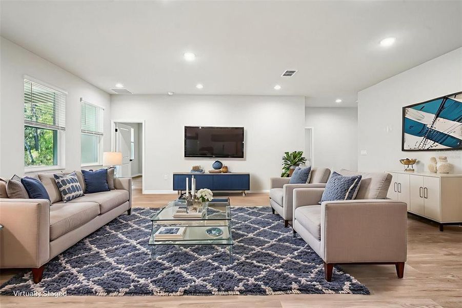 Furnished interior view inside a new home in , Homosassa (Image 7).