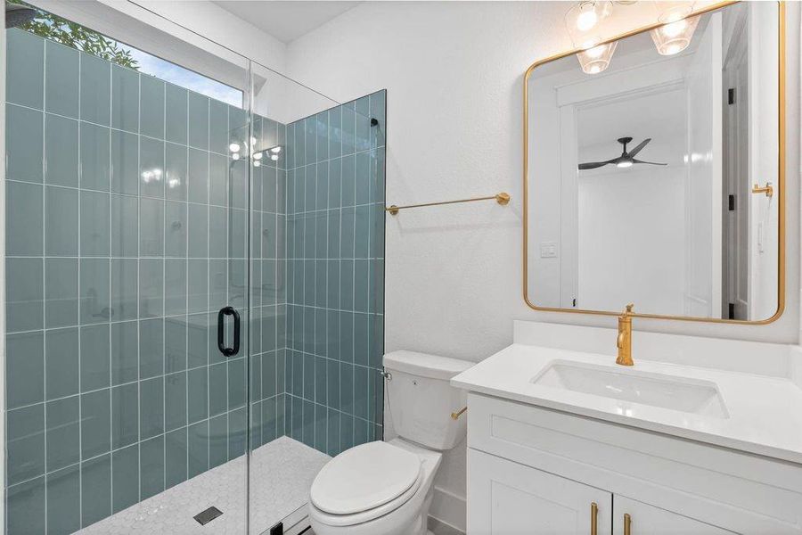 Furnished interior view inside a new home in , Houston (Image 6).