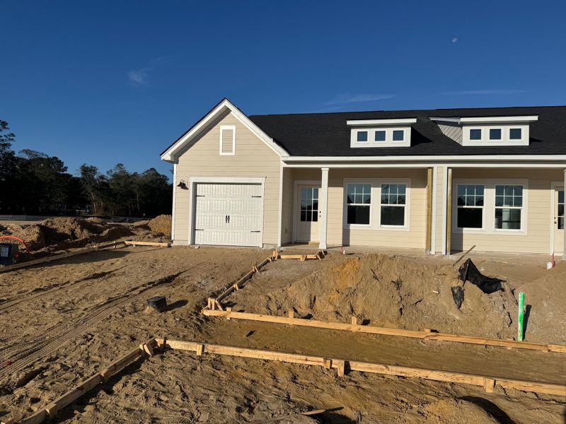 In-progress construction of a new home in , Ravenel, SC (Image 6).
