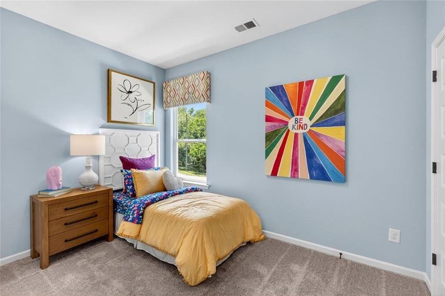 Furnished interior view inside a new home in Sagebrook, Powder Springs (Image 9).
