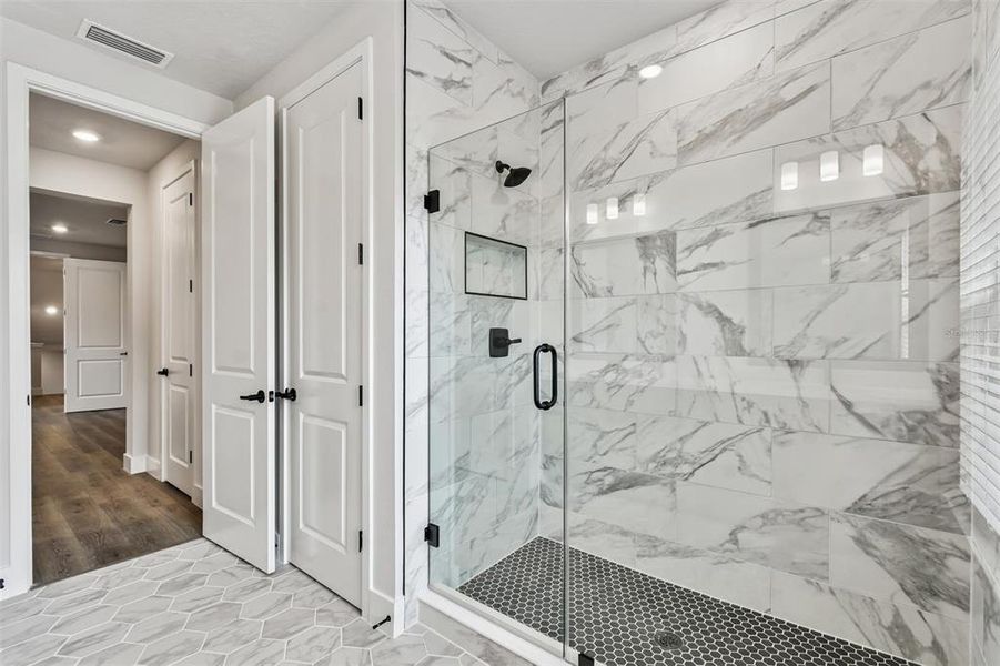 Furnished interior view inside a new home in , Tampa (Image 8). Furnished interior view inside a new home in , Tampa (Image 8).