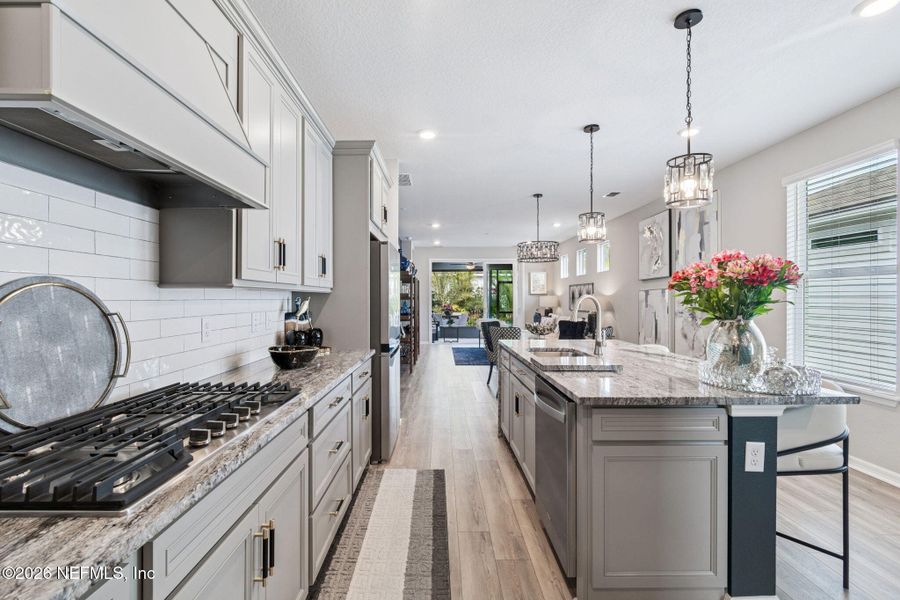 Furnished interior view inside a new home in , St. Augustine (Image 14).