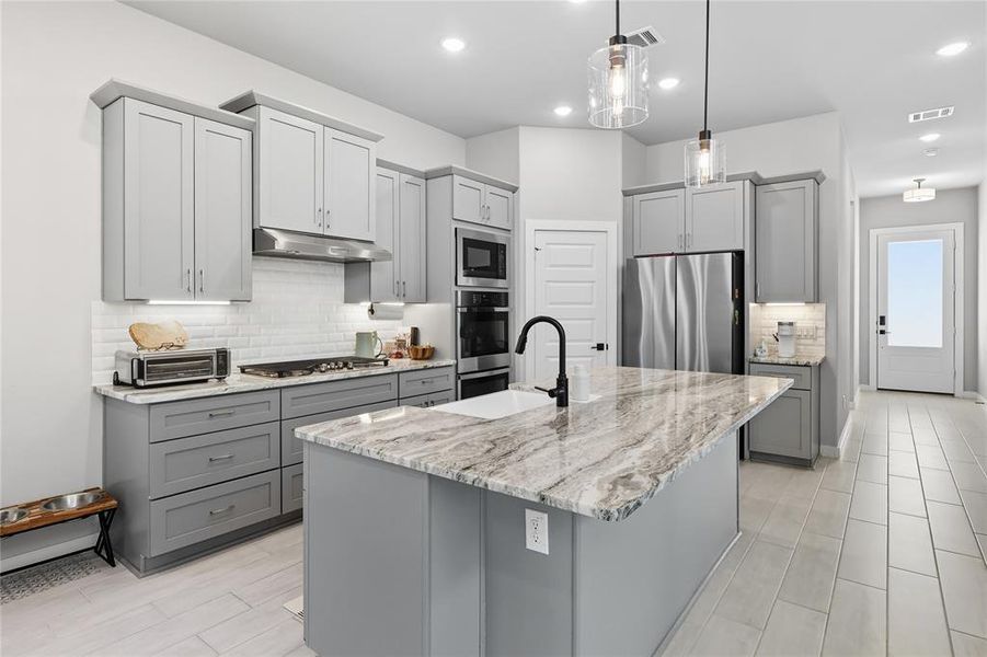 Furnished interior view inside a new home in , Sachse (Image 13). Furnished interior view inside a new home in , Sachse (Image 13).