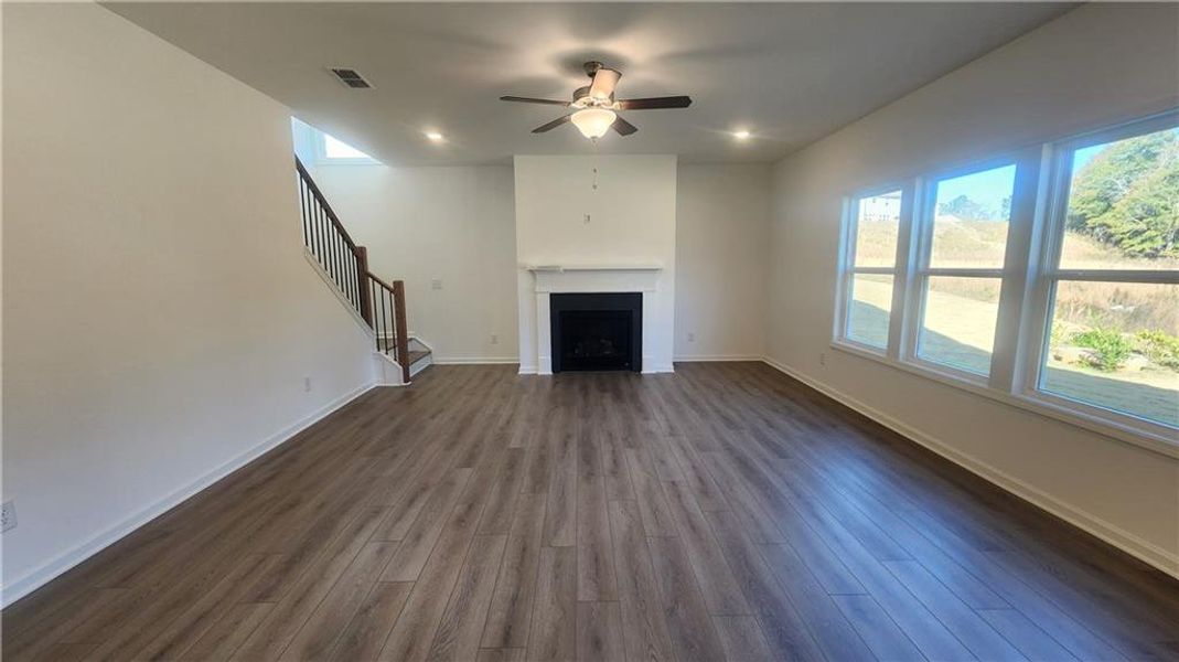 Spacious, unfurnished interior of a new home in The Estates at Casteel, Bethlehem (Image 16).