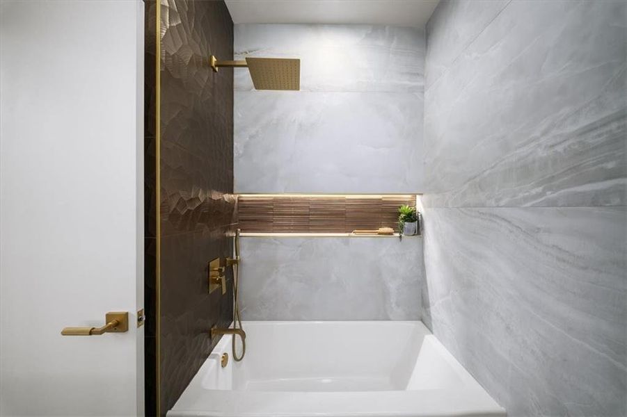 Close-up of interior finishes inside a home in , Atlanta (Image 22).