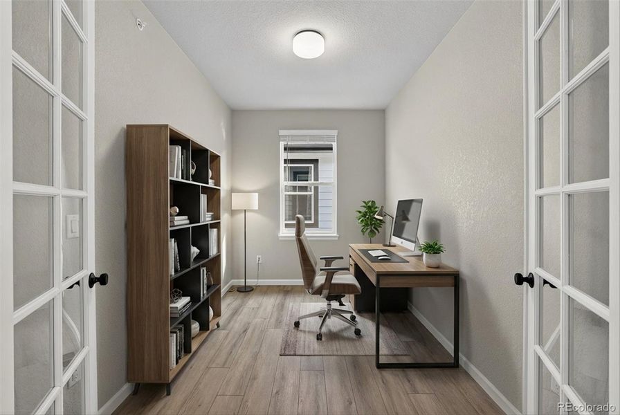 Virtually staged, furniture size & scale may not be accurate.