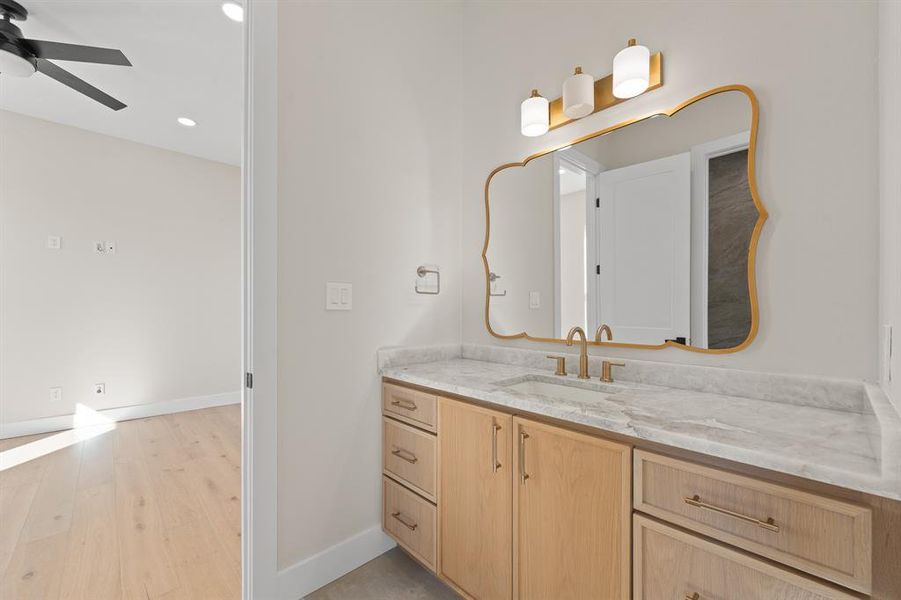 Furnished interior view inside a new home in , Godley (Image 10).