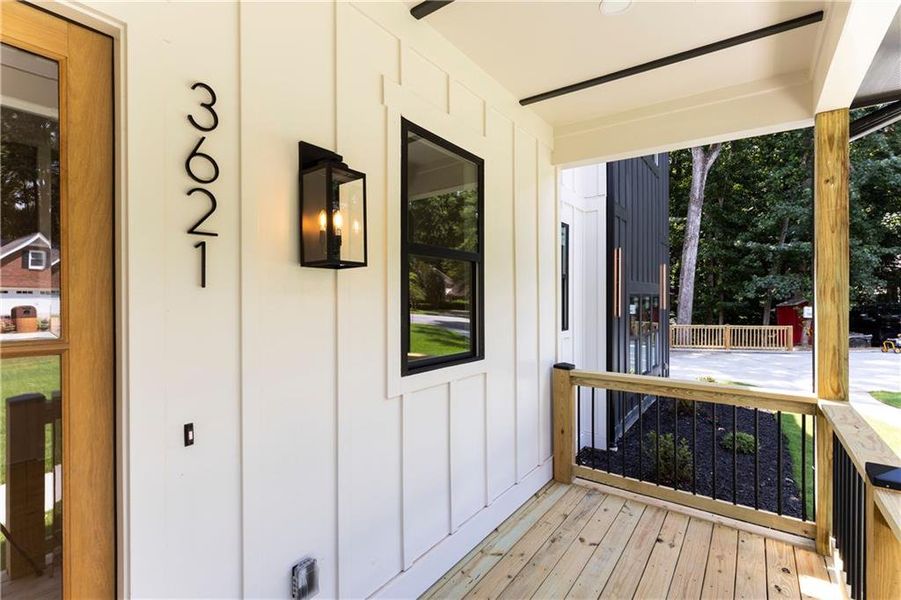 Exterior details and patio area of a home in , Peachtree Corners (Image 24).