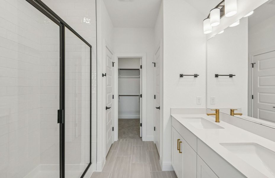 Furnished interior view inside a new home in Lagos, Manor (Image 11).