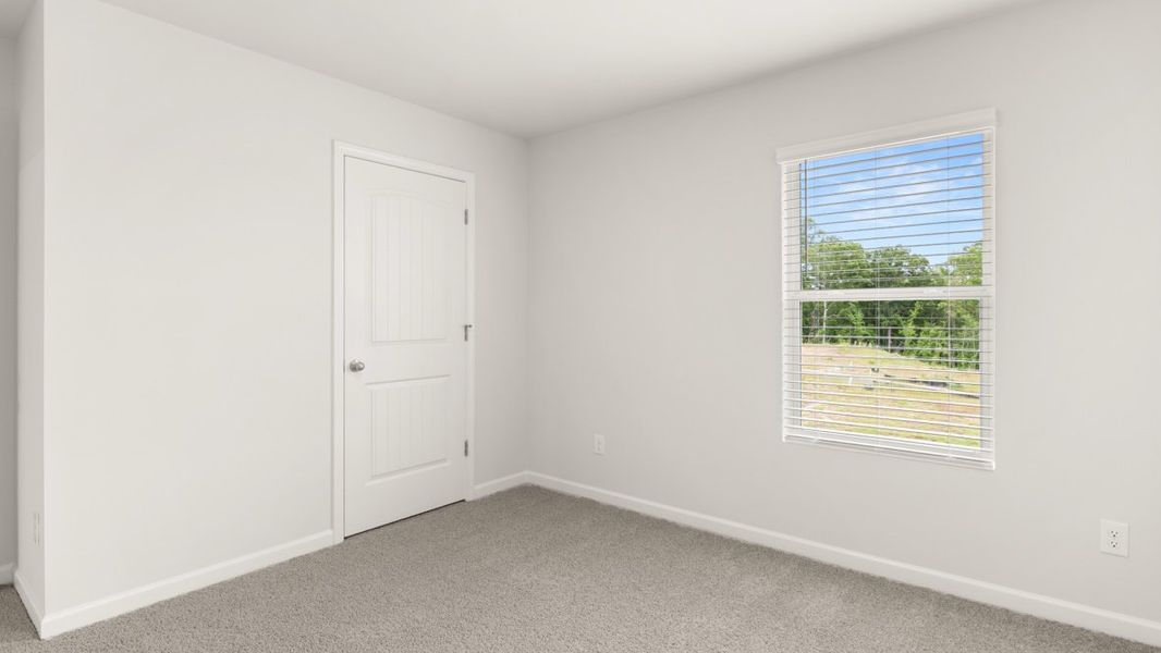 Representative unfurnished interior of a home built from the Hayden by D.R. Horton in Sheffield Highlands, Dallas (Image 26). Representative unfurnished interior of a home built from the Hayden by D.R. Horton in Sheffield Highlands, Dallas (Image 26).