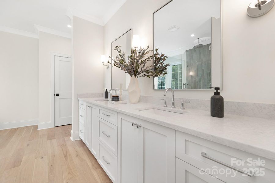 Furnished interior view inside a new home in , Charlotte (Image 14).