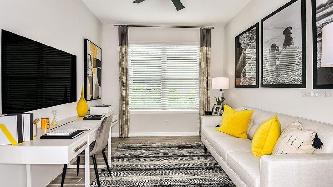 Furnished interior view inside a new home in Skye Ranch Community Group Page, Sarasota (Image 17).
