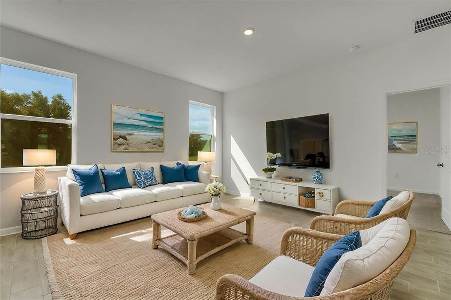 Furnished interior view inside a new home in Reserve at Hammock Oaks, Lady Lake (Image 13).