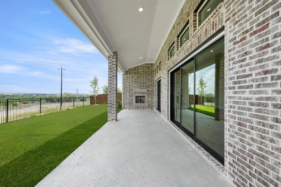 The Grantley A Outdoor Living Area The Grantley A Outdoor Living Area