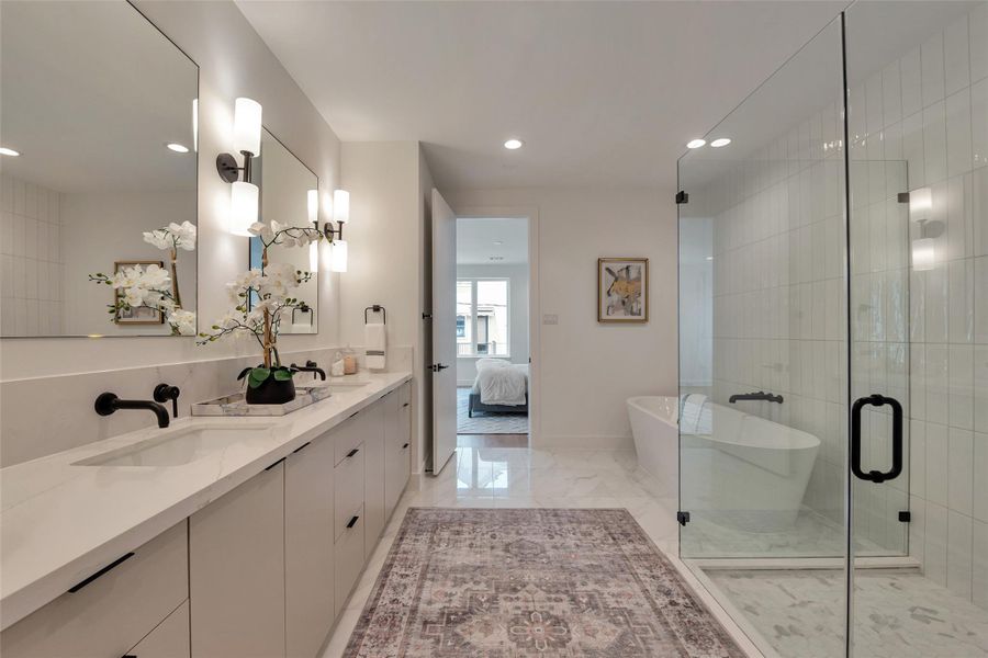 Furnished interior view inside a new home in , Houston (Image 7). Furnished interior view inside a new home in , Houston (Image 7).