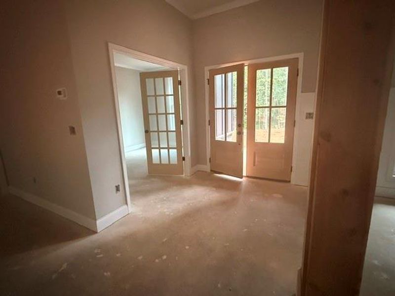 In-progress construction of a new home in , Temple, GA (Image 16).