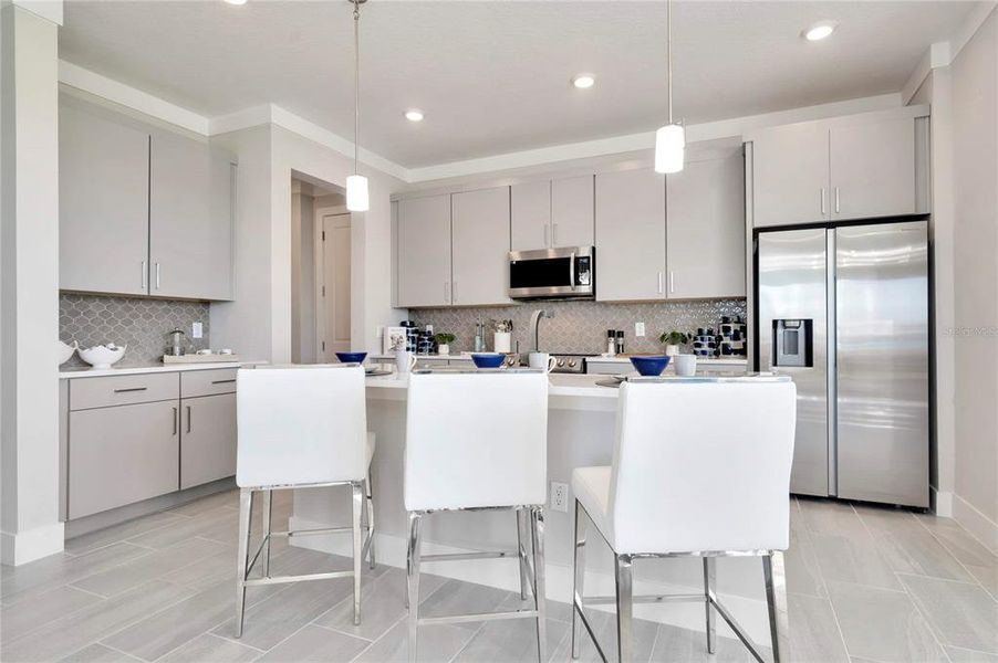 Furnished interior view inside a new home in , Wesley Chapel (Image 6).