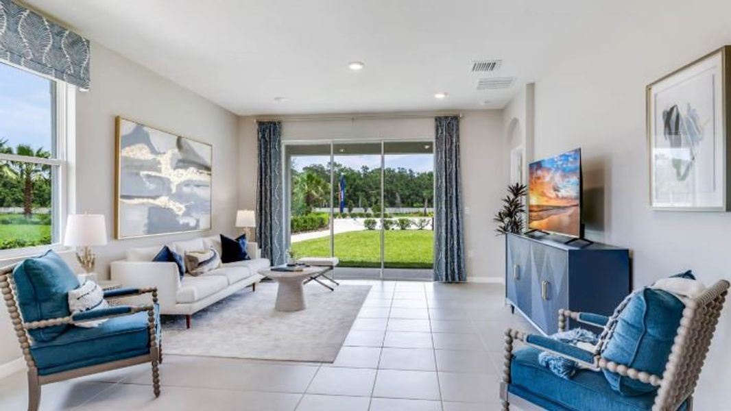 Furnished interior view inside a new home in Star Farms at Lakewood Ranch, Lakewood Ranch (Image 8).