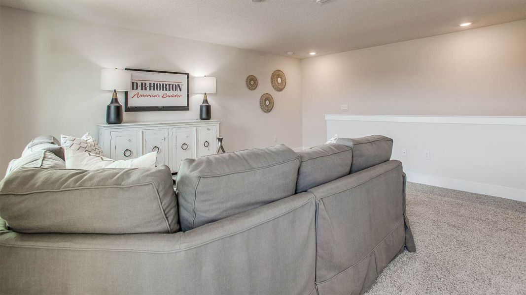Furnished interior view inside a new home in Hodges Bayou Plantation, Panama City (Image 29).