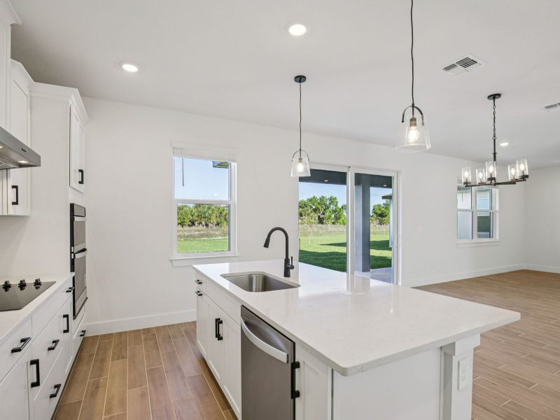 Furnished interior view inside a new home in Magnolia Bay - Reserve Series, Nokomis (Image 5).