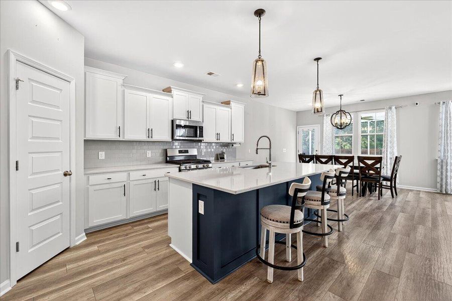 Furnished interior view inside a new home in , Summerville (Image 32).