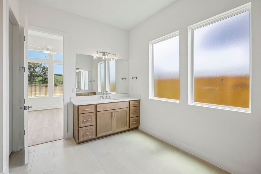 Furnished interior view inside a new home in Freedom at Anthem, Kyle (Image 11). Furnished interior view inside a new home in Freedom at Anthem, Kyle (Image 11).