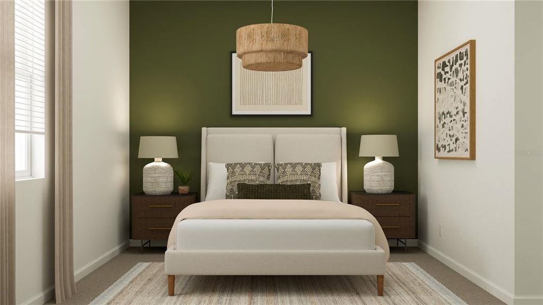 Furnished interior view inside a new home in Calusa Country Club, Lakewood Ranch (Image 7).