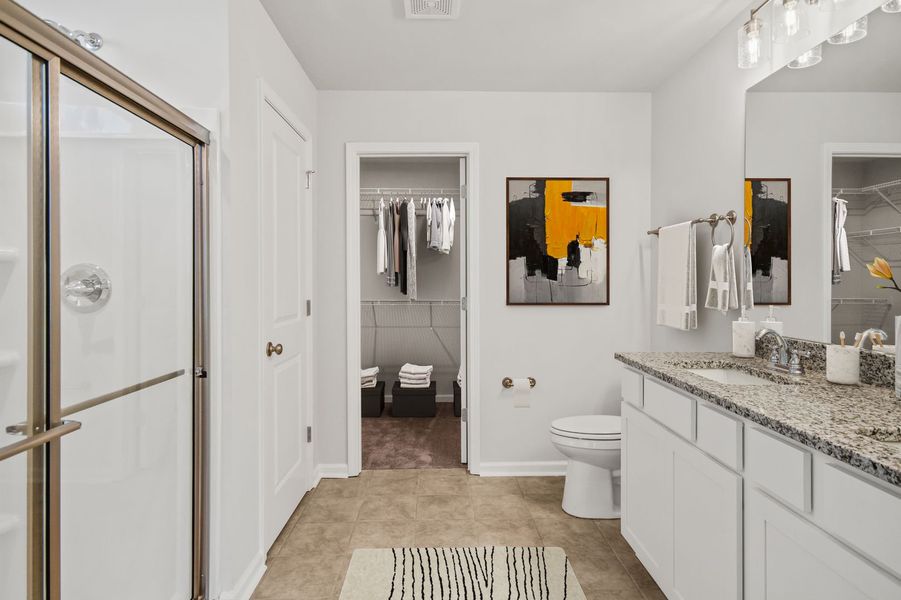 Representative furnished interior of a home built from the The Pinewood by Stanley Martin Homes in Zanes Creek, Inman (Image 7).