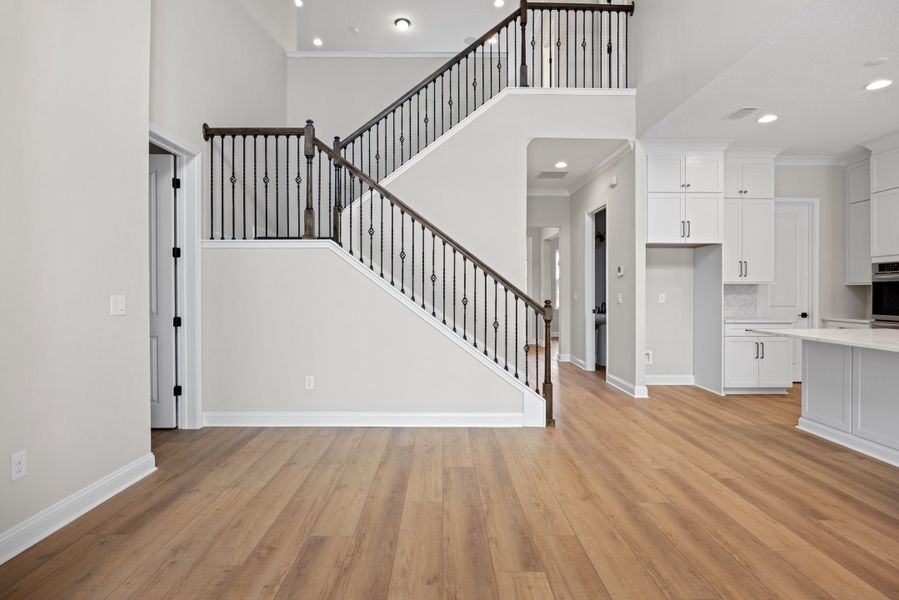 Representative unfurnished interior of a home built from the Walton by Riverside Homes in Mariposa at EverRange, Jacksonville (Image 55).