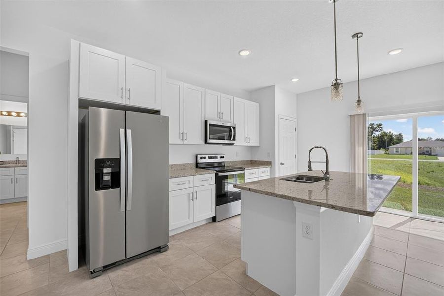 Furnished interior view inside a new home in , Ocala (Image 6).