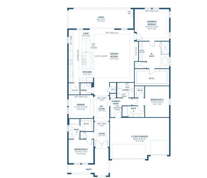 Image 5 representing the Bayport I by Homes by WestBay in Oakfield, Parrish, FL.