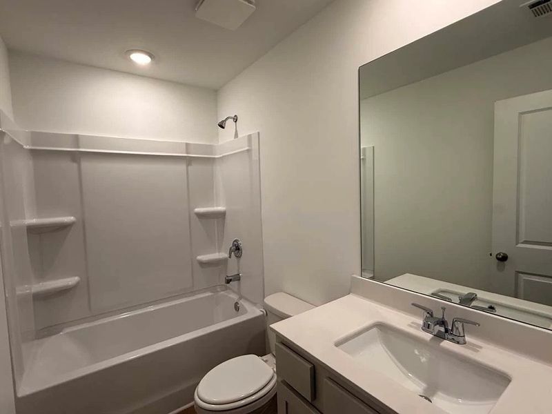 Bathroom Two featuring Serene Collection Finishes